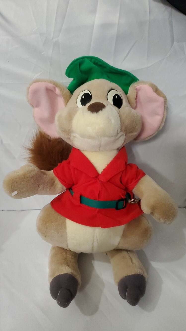 Vintage Disney The Rescuers Down Under Jake the Kangaroo Plush Toy